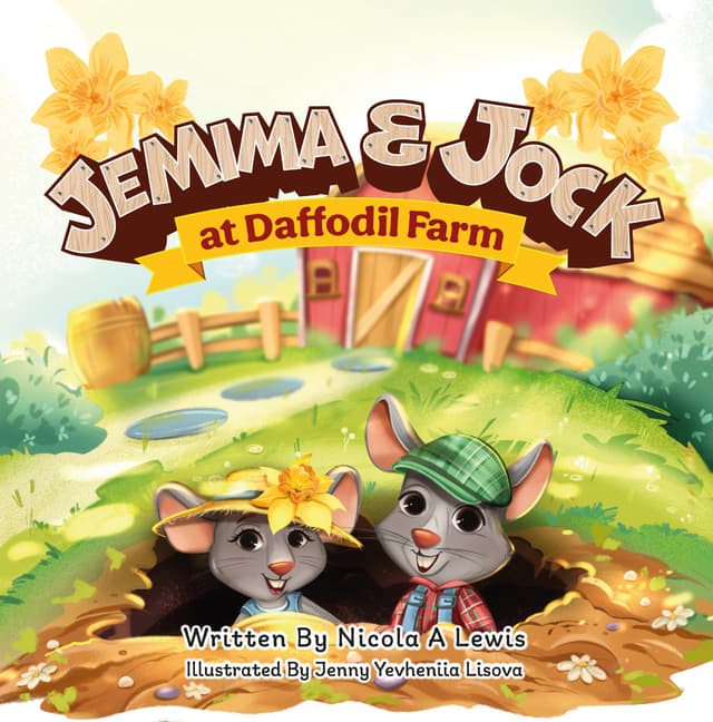Jemima & Jock at Daffodil Farm by Nicola A Lewis